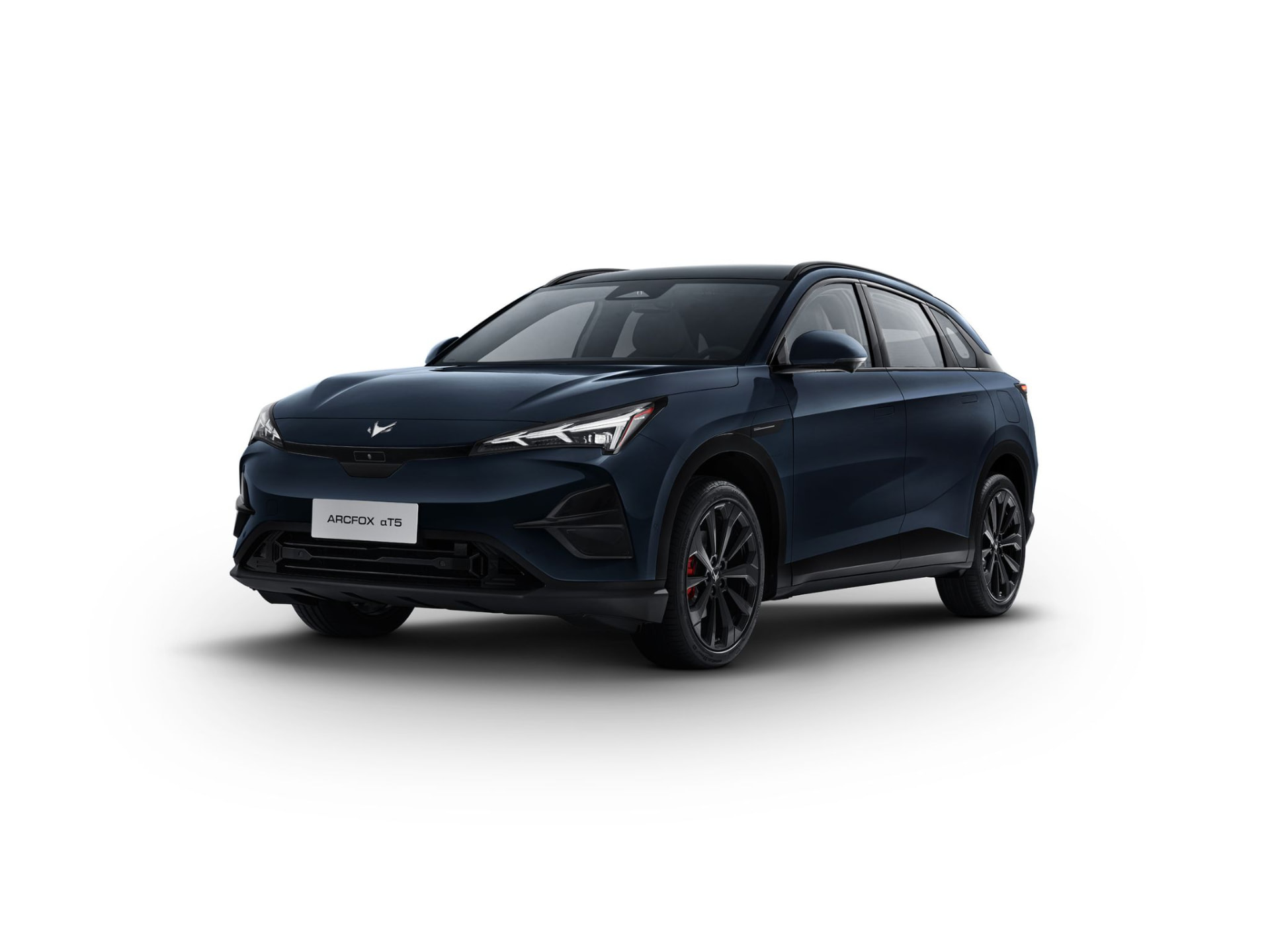 ARCFOX T5 in Night Black, front three-quarter view
